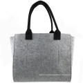 Large Capacity Felt Handbag for Women Ladies Daily Shopping Tote Bag